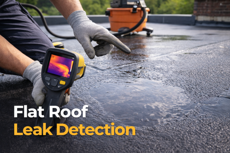 Flat Roof Leak Detection